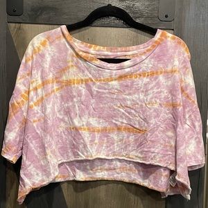 Tie-dye crop top